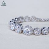  B059 Lắc tay halo tròn 4.5mm~6.5mm 