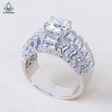  RMX184 8mm Nhẫn nam baguette 