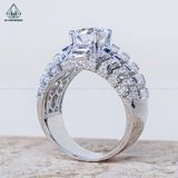  RMX184 8mm Nhẫn nam baguette 