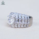  RMX184 8mm Nhẫn nam baguette 