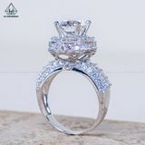  RX605 8mm Nhẫn nữ tròn 