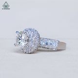  RX605 8mm Nhẫn nữ tròn 