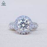  RX605 8mm Nhẫn nữ tròn 