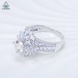  RX608 6mm Nhẫn nữ vuông 