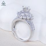  RX608 6mm Nhẫn nữ vuông 