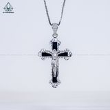  P423 Mặt dây chuyền thánh giá móc máy 