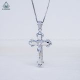  P423 Mặt dây chuyền thánh giá móc máy 