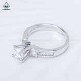  RX609 FULL MOIS Baguette 6mm Nhẫn nữ 