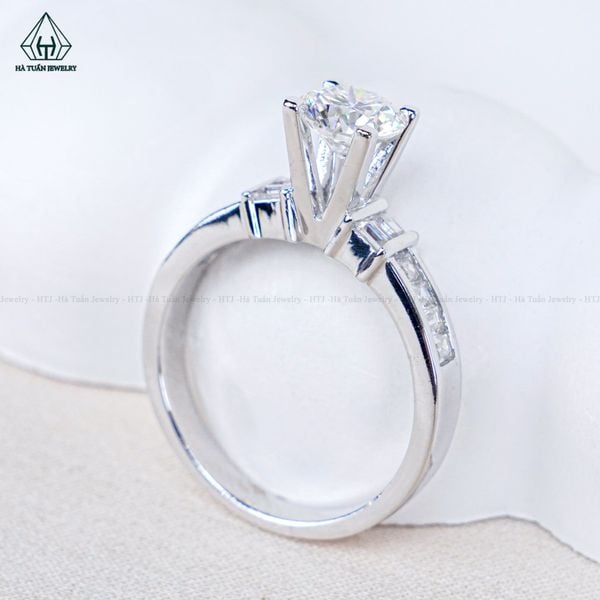  RX609 6mm Nhẫn nữ Baguette 