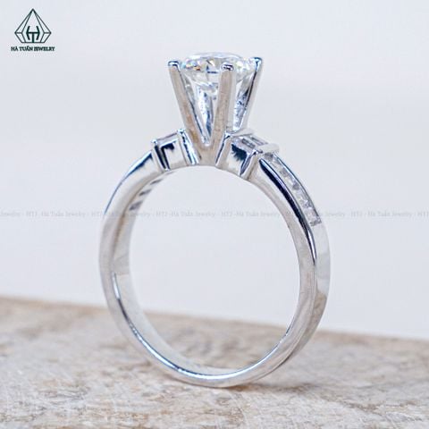 RX609 6mm Nhẫn nữ Baguette