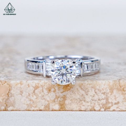 RX609 6mm Nhẫn nữ Baguette