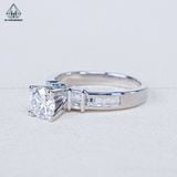  RX609 6mm Nhẫn nữ Baguette 