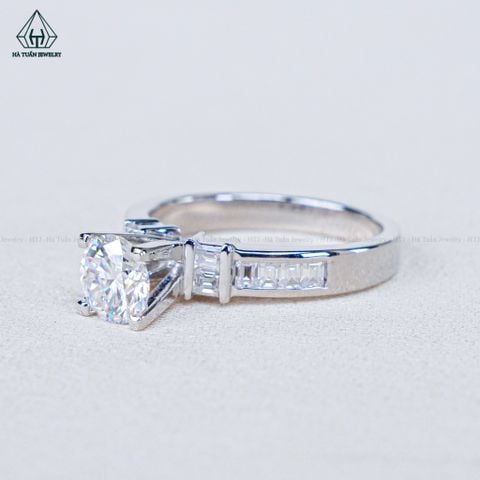 RX609 6mm Nhẫn nữ Baguette