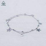  A448 Lắc chân ngôi sao móc máy 