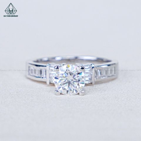 RX609 6mm Nhẫn nữ Baguette