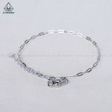  A450 Lắc chân xích khoá trái tim 