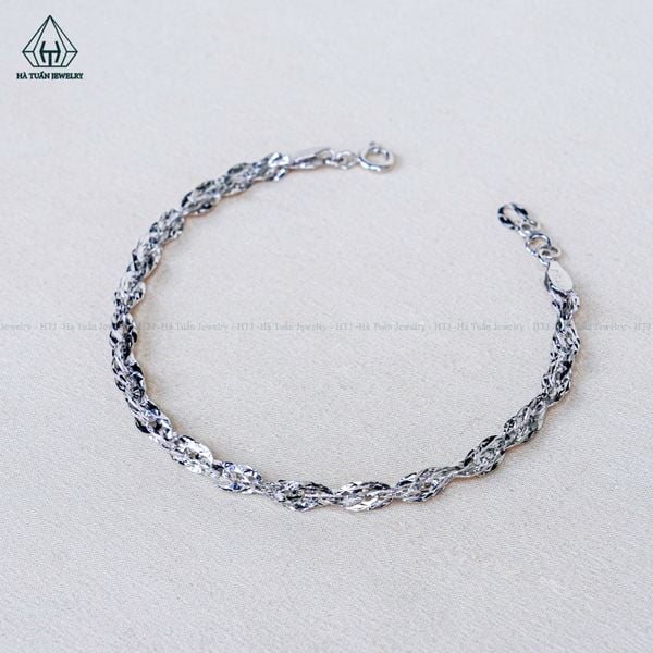 B980 4mm Lắc tay xoắn tròn móc máy