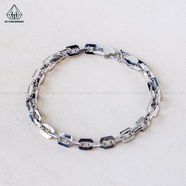 B090 5mm Lắc tay xích chữ nhật