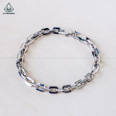 B090 5mm Lắc tay xích chữ nhật