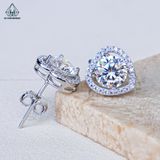  EX504 Bông tai trái tim chủ MOIS 6.5mm (không mã cạnh) 