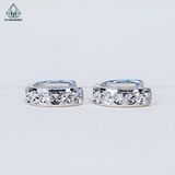  E110 Bông tai khoen móc máy giữa 