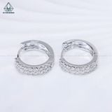  EX507 Bông tai khoen FULL MOIS 2 viền 