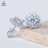  EX490 6mm Bông tai hoa 10 cánh 