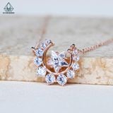  N694 Dây mặt liền xi hồng ngôi sao 