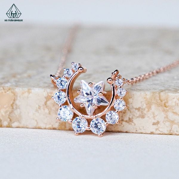  N694 Dây mặt liền xi hồng ngôi sao 