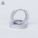  E109 Bông tai khoen vảy cá 