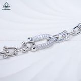  B064 Lắc tay xích chữ U 