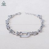  B064 Lắc tay xích chữ U 