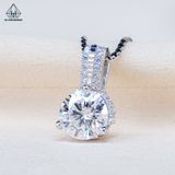  PX265 8mm Mặt dây chuyền đá 