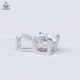  PX266 8mm Mặt dây chuyền 4 chấu 