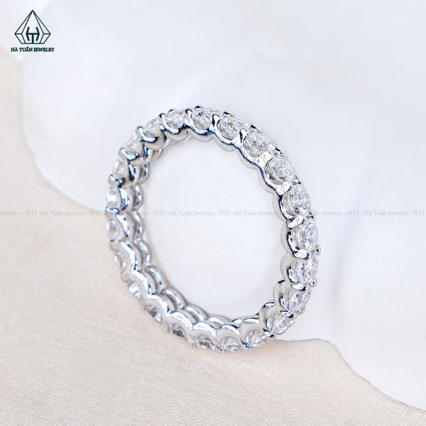 RX695 FULL MOIS 3mm Nhẫn nữ full vòng 