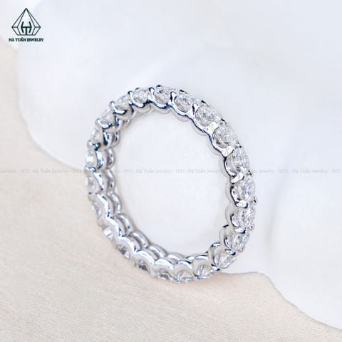 RX695 FULL MOIS 3mm Nhẫn nữ full vòng