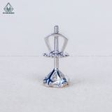  EX004 4-8mm Vỏ Chiếc Bông tai nụ chấu đôi 