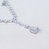  N698 Dây mặt liền FULL đá cz pear 