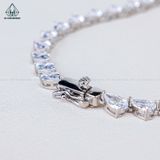  N698 Dây mặt liền FULL đá cz pear 