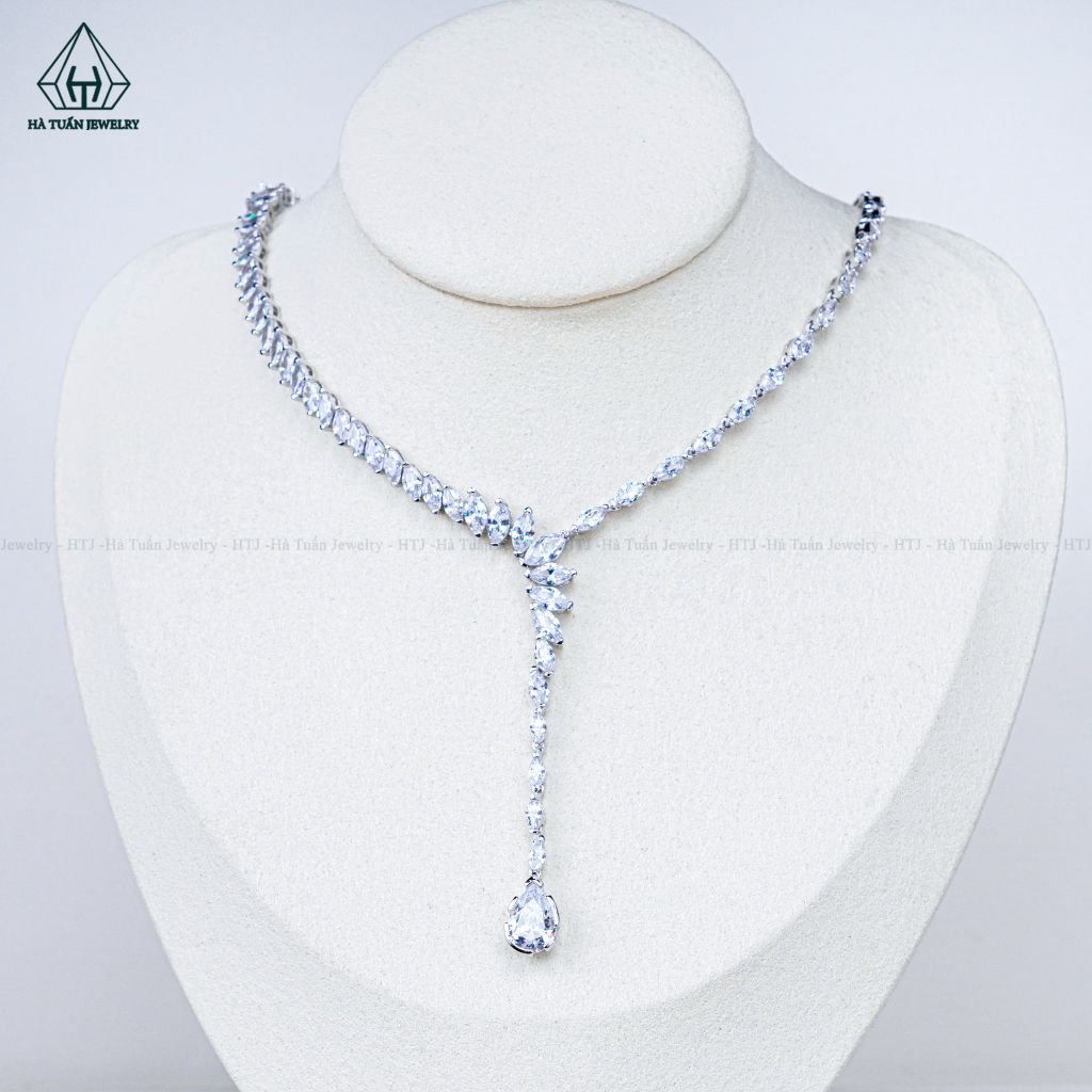 N699 Dây mặt liền FULL đá cz