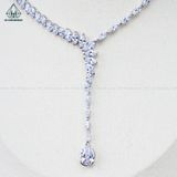  N699 Dây mặt liền FULL đá cz Marquise 
