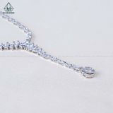  N699 Dây mặt liền FULL đá cz Marquise 