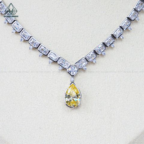 N701 Dây mặt liền FULL đá cz