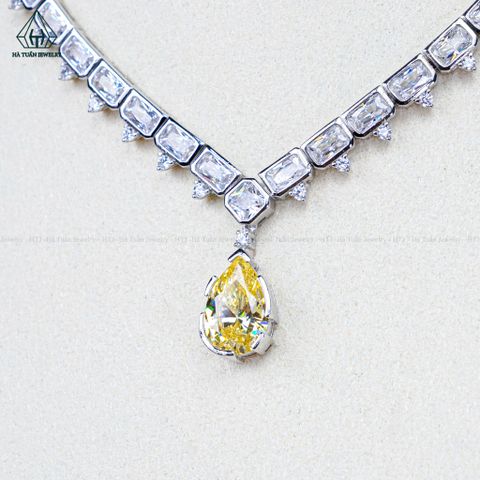 N701 Dây mặt liền FULL đá cz