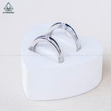  CR174 Nhẫn đôi trơn 