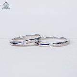  CR174 Nhẫn đôi trơn 