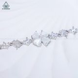  B065 Lắc tay rút cỏ 4 lá 