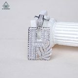  PX295 Mặt dây chữ H lá 