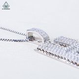  PX295 Mặt dây chữ H lá 