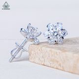  EX134 5mm Bông tai xoáy 6 cánh 